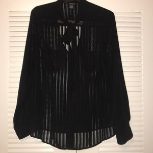 Torrid 0 Sheer blouse